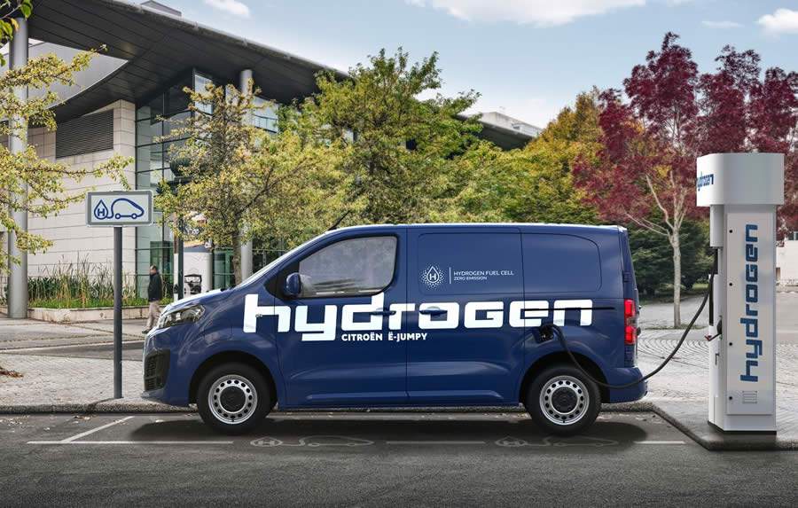 Chega na Europa o Citro&euml;n &euml;-Jumpy Hydrogen