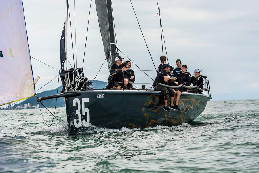 Veleiro King da classe ORC / Cr&eacute;dito: Aline Bassi / Balaio de Ideias