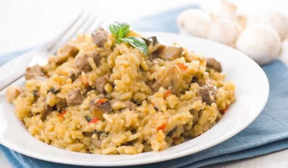 Receita de micro-ondas: delicioso risoto italiano