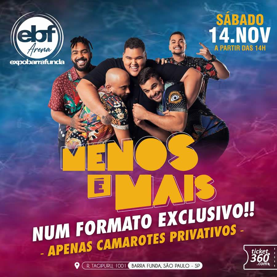 Menos é Mais - Divulgação