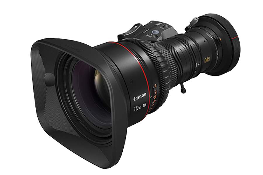 Canon expande a linha de lentes de transmissão 8K