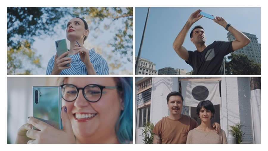 Samsung destaca a “The New Work Tribe” em campanha com influenciadores para lançamento do Galaxy Note10
