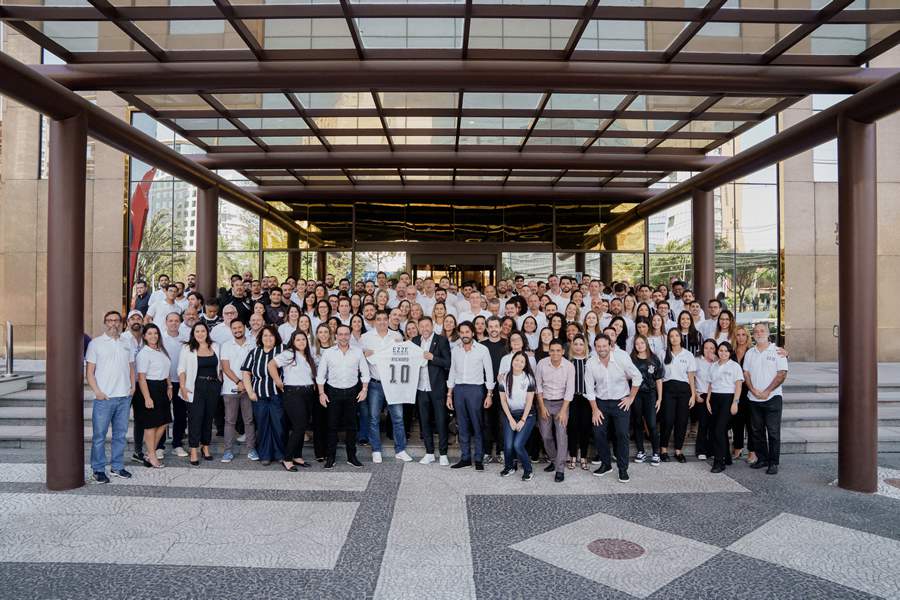 Visita oficial Corinthians da sede da EZZE - Cr&eacute;dito: Divulga&ccedil;&atilde;o