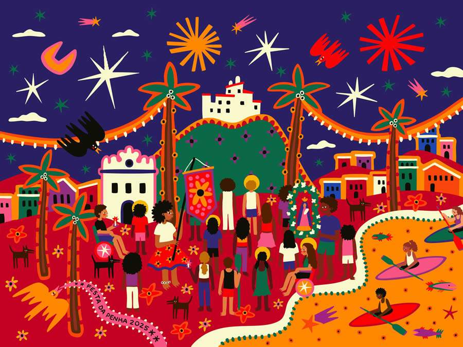 Ampla lidera curadoria e comunicação visual da tradicional Festa da Penha no Espírito Santo