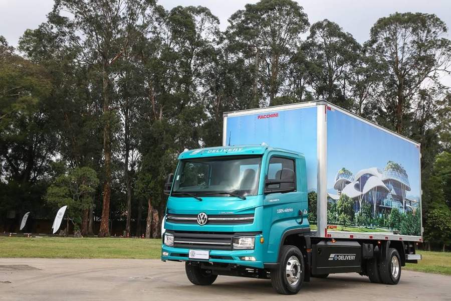 VW Caminh&otilde;es e &Ocirc;nibus apresenta o VW e-Delivery na capital fluminense
