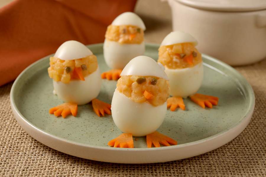 Receita Castelo: Pintinhos de Páscoa