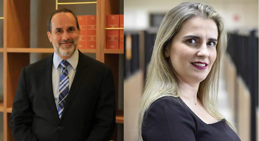 Alfredo Lalia Neto, CEO da Sompo Seguros e Fabiana Medina, Superintendente Técnica de Ramos Elementares da Sompo Seguros