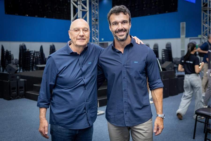  Helder Molina, CEO da MAG Seguros e Leonardo Louren&ccedil;o, vice-presidente