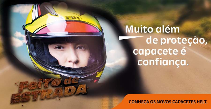 Motociclo Lança Nova Fase da Campanha ‘Feito de Estrada’ da Helt, Criada pela Ampla