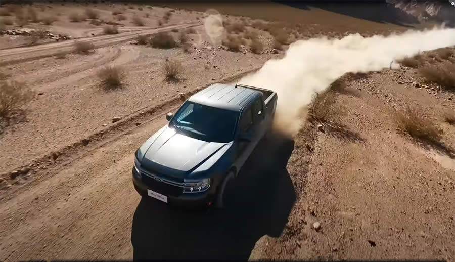 Campanha de lan&ccedil;amento da Ford Maverick destaca o perfil esportivo da nova picape