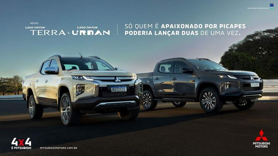 Mitsubishi Motors apresenta nova Campanha &ldquo;Paix&atilde;o por Picapes&rdquo;, focada nas s&eacute;ries especiais da L200 Triton: Terra e Urban