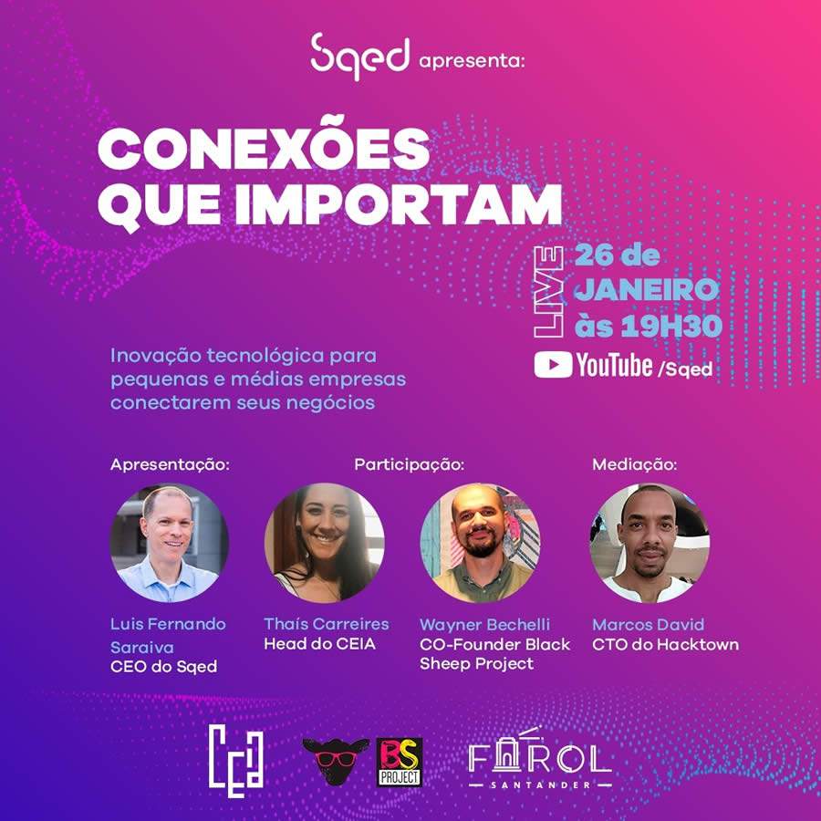 Sqed mira nas pequenas e m&eacute;dias empresas e oferece tecnologia para profissionalizar conex&otilde;es e potencializar neg&oacute;cios