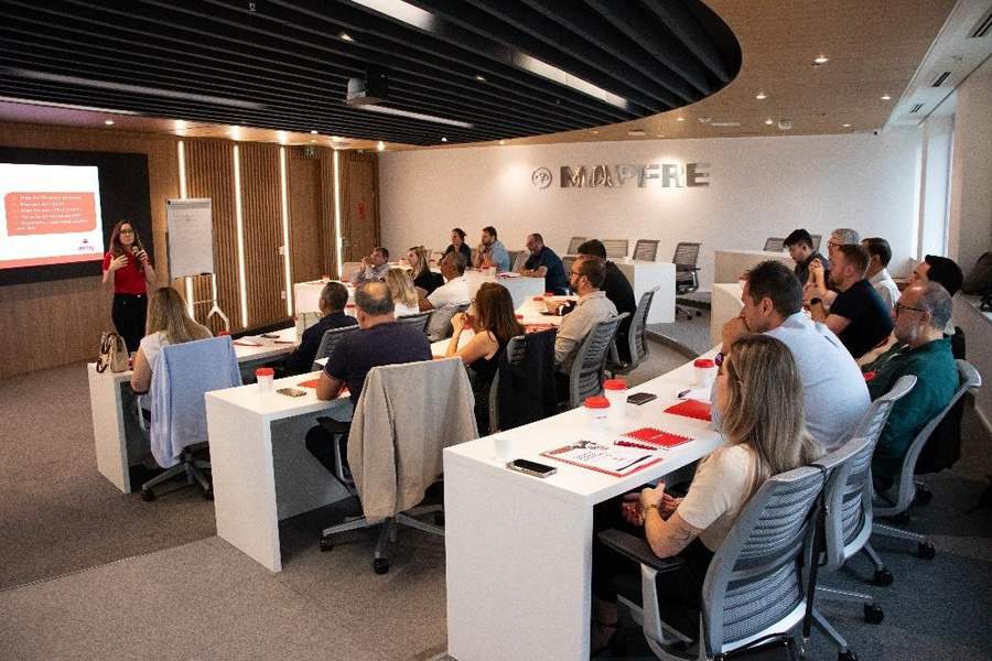 Corretores de todo o Brasil se reuniram na sede da MAPFRE, em S&atilde;o Paulo - Cr&eacute;dito: Divulga&ccedil;&atilde;o MAPFRE 