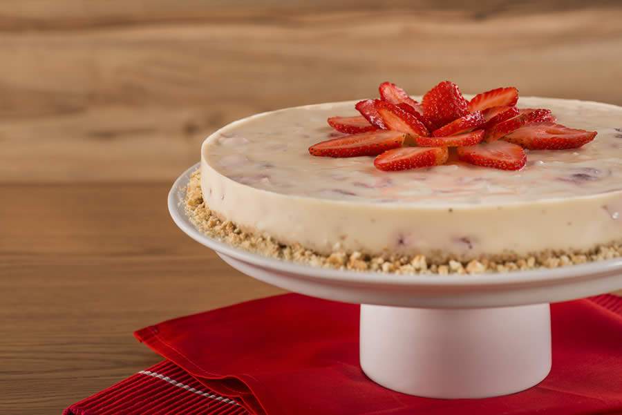 Torta Suprema de Morango - Marca Vitarella Divulga&ccedil;&atilde;o