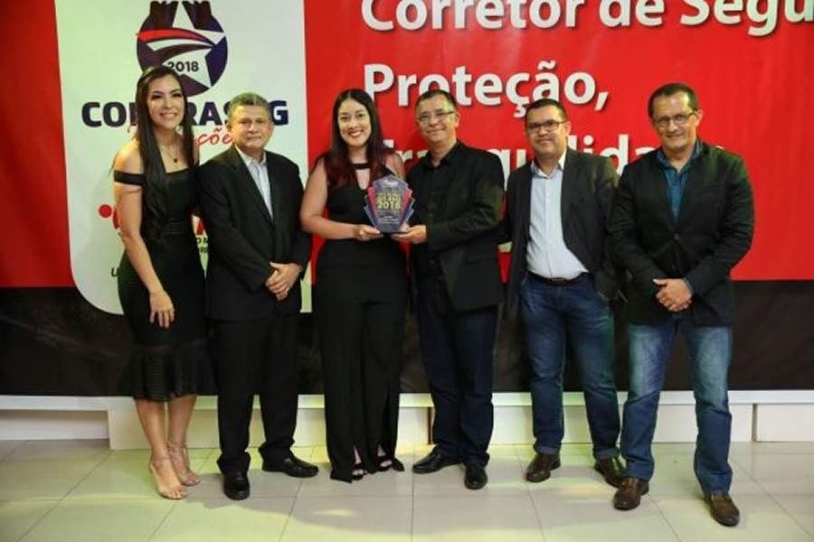 Equipe da SulAm&eacute;rica durante a premia&ccedil;&atilde;o