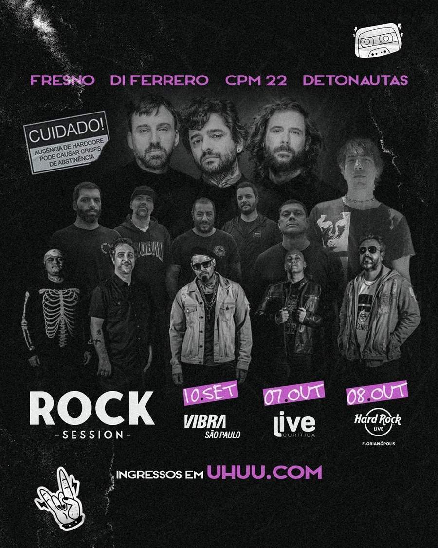 Primeira Edição do Festival Rock Session Acontece na Vibra São Paulo