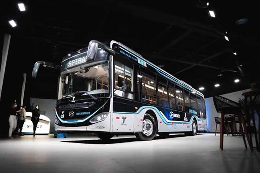 TEVX Higer vence primeira licita&ccedil;&atilde;o de &ocirc;nibus el&eacute;trico do pa&iacute;s