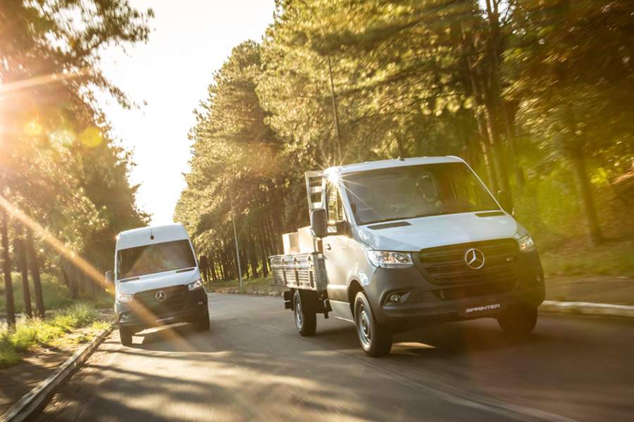 Mercedes-Benz Vans lan&ccedil;a nova linha Sprinter Street com motor mais eficiente no Brasil