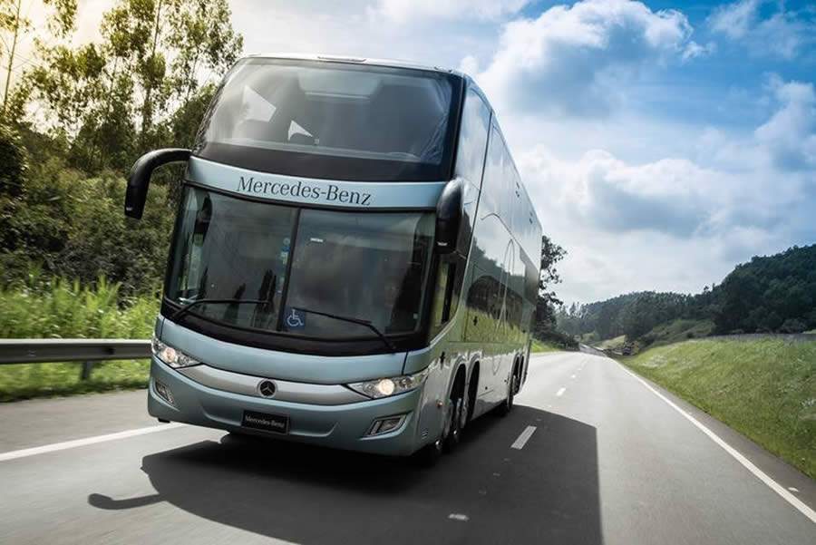 Mercedes-Benz divulga a&ccedil;&otilde;es de empresas de &ocirc;nibus no combate ao coronav&iacute;rus