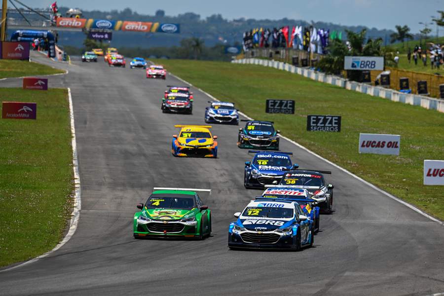 Entre os eventos de esporte a motor transmitidos est&aacute; a Stock Car Pro Series (Duda Bairros/Stock Car)