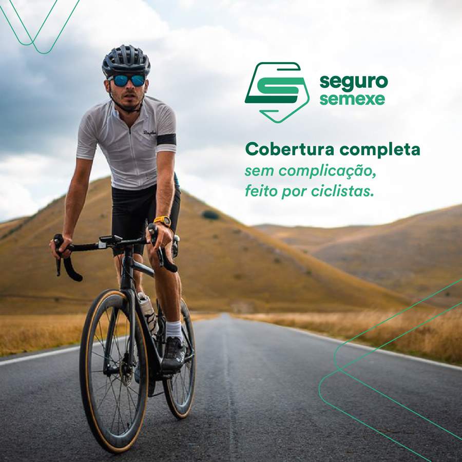 Com experi&ecirc;ncia totalmente digital, Semexe lan&ccedil;a seguro completo para ciclistas