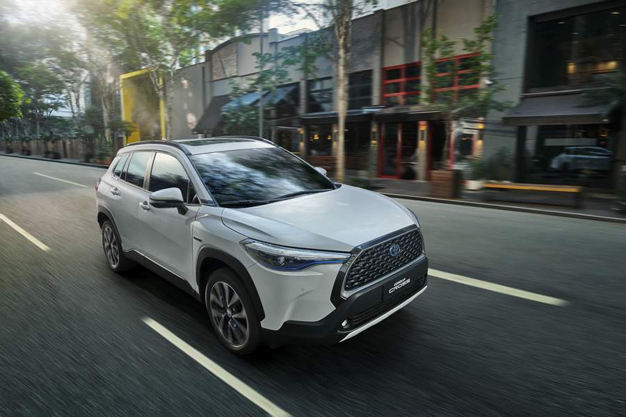 Corolla Cross h&iacute;brido: Divulga&ccedil;&atilde;o Toyota