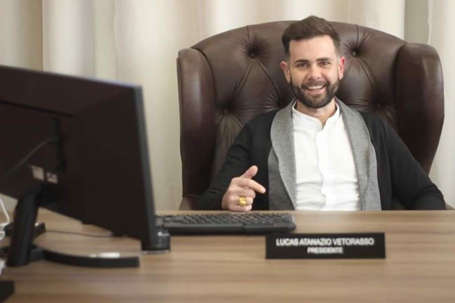 Lucas Atanazio Vetorasso &eacute; CEO do Grupo Atnzo