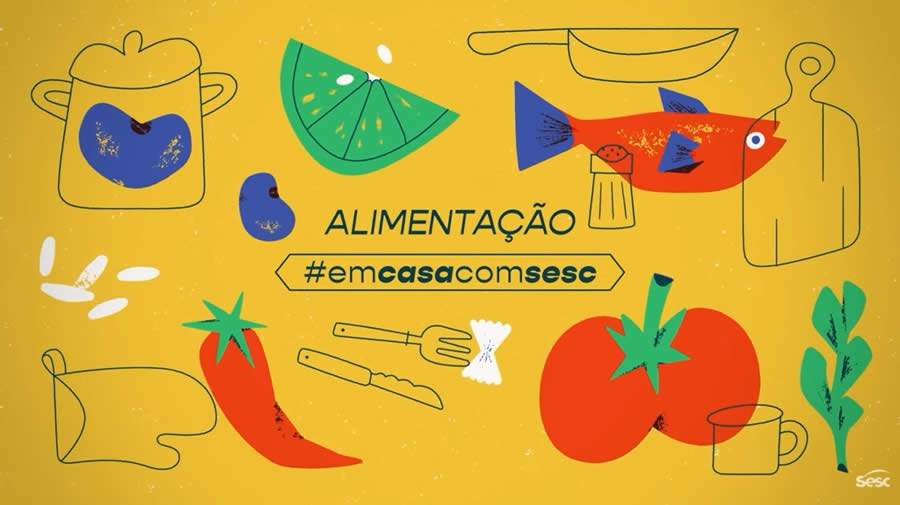 Websérie Alimentação #Emcasacomsesc Aborda, Nesta Semana, a Importância do Consumo Diário de Frutas, Legumes e Vegetais