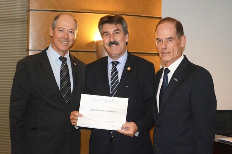 Paulo Roberto Brunel, José Antonio de Castro e Camilo Turmina.