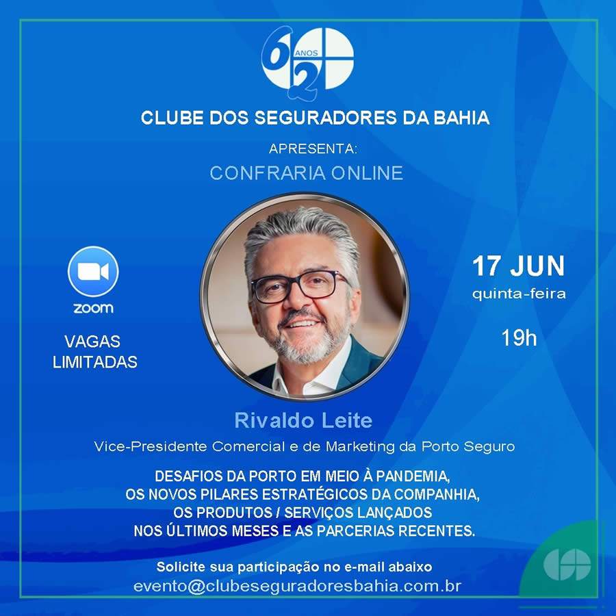 Clube dos Seguradores da Bahia recebe VP Comercial e de Marketing da Porto Seguro