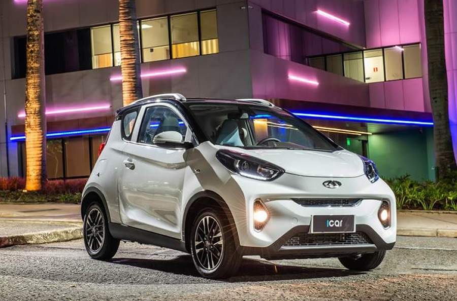 iCar: Primeiro Subcompacto El&eacute;trico da CAOA CHERY no Brasil