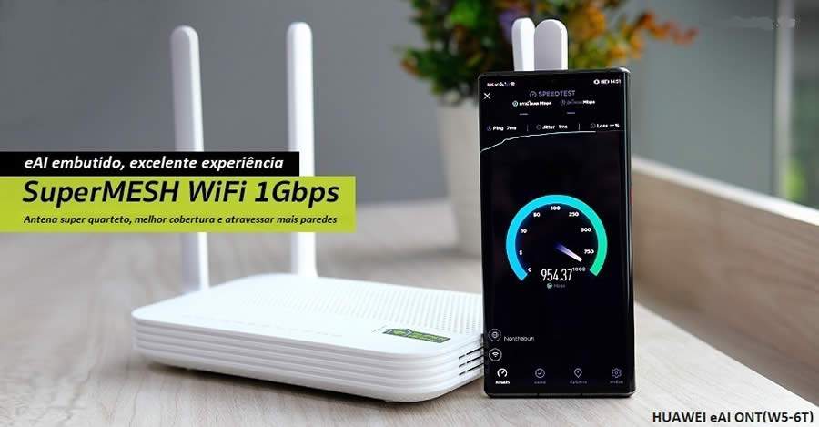 Participa&ccedil;&atilde;o de mercado da Huawei em redes ONT &eacute; a mais alta em 10 anos