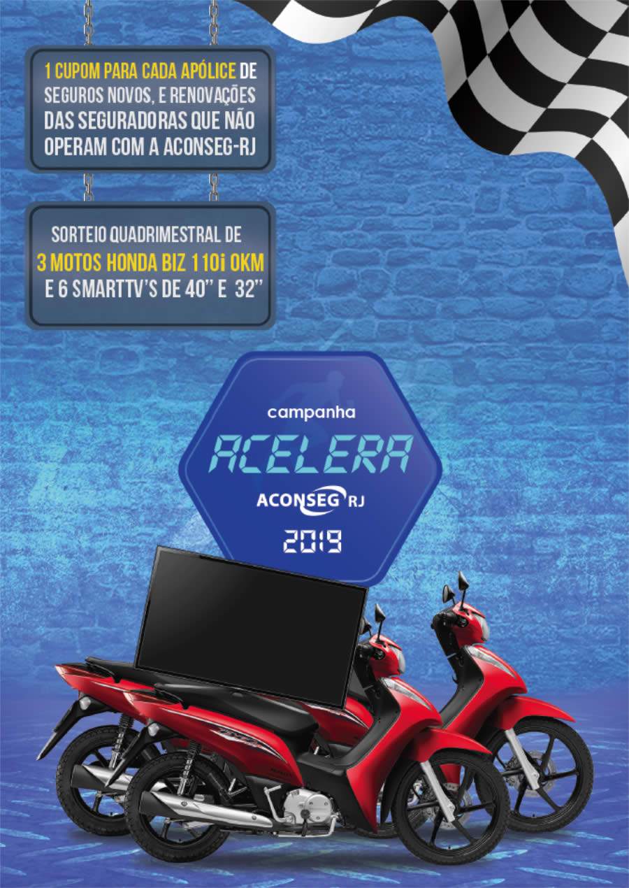 Marcado 3&ordm; sorteio da Campanha Acelera Aconseg-RJ