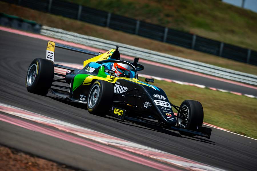  O Circuito Panamericano recebeu o shakedown do BRB Fórmula 4 Brasil (Duda Bairros/Vicar)