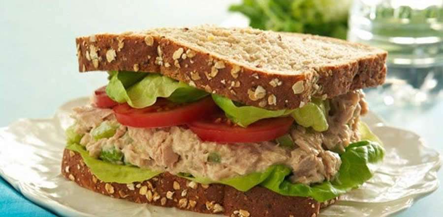 Sanduíche de atum com requeijão REGINA