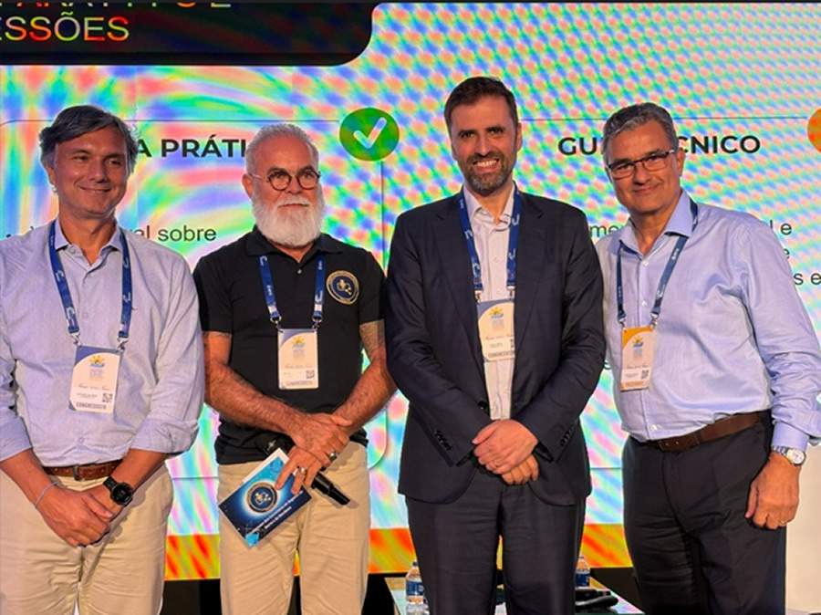  Na foto (da esquerda para a direita): Esteves Colnago, Fernando Dantas, Nuno Vieira e Natanael Castro
