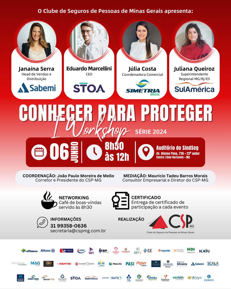 CSP-MG promove temporada de workshops de capacita&ccedil;&atilde;o