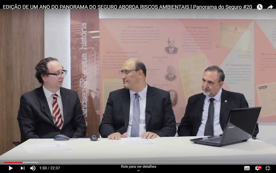 Edi&ccedil;&atilde;o de um ano do Panorama do Seguro aborda riscos ambientais