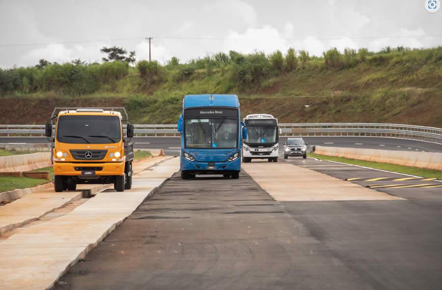 Mercedes-Benz do Brasil e Bosch concluem obras do Centro de Testes Veiculares de Iracem&aacute;polis