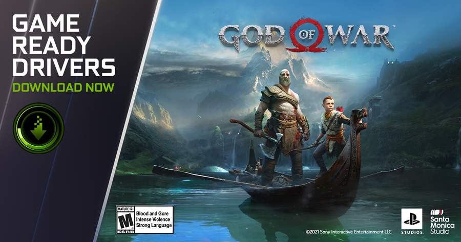NVIDIA Game Ready Driver traz Reflex e DLSS a 'God of War' e 'Rainbow Six Extraction'