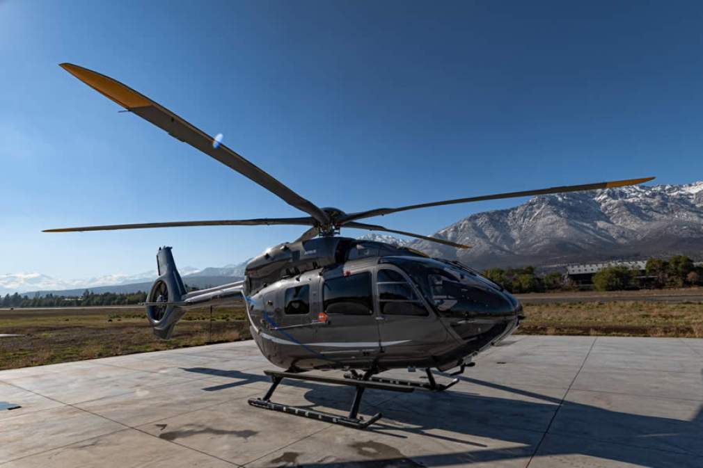 Campanha de voos de grande altitude do novo H145 começa no Chile