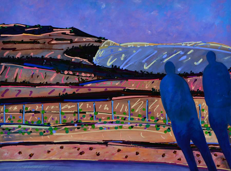 Ensaio sobre a cegueira, 2020, &oacute;leo sobre tela, 97 x 130 cm. (cr&eacute;ditos: divulga&ccedil;&atilde;o)