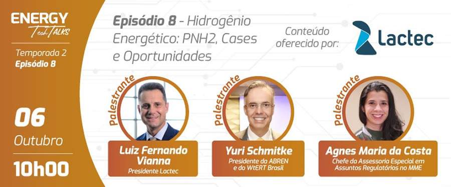 Webinar discute o acesso &agrave; energia limpa a partir do hidrog&ecirc;nio