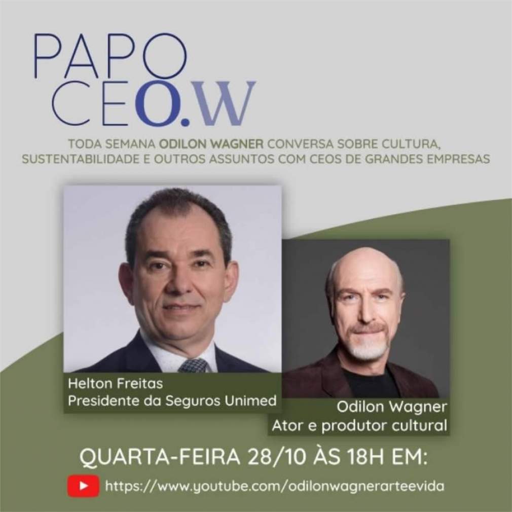 Seguros Unimed convida: Papo CEO.W, com Odilon Wagner