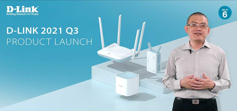 D-Link lan&ccedil;a s&eacute;rie EAGLE PRO AI no &lsquo;D-Link 2021 Q3 Product Launch&rsquo;