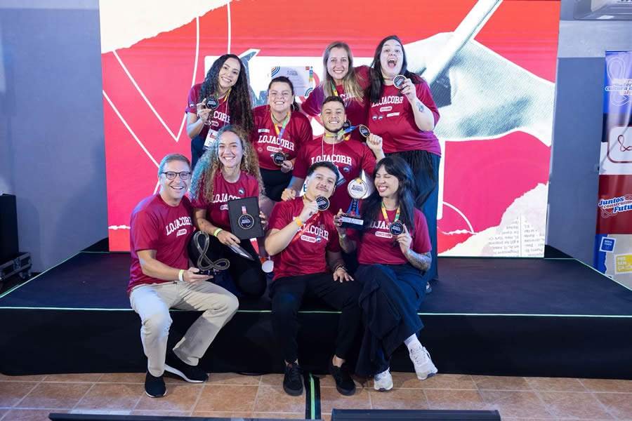 Time Criativos &amp; Creatina, vencedor do programa Atletas da Proteção 2025 - Foto: Divulgação Lojacorr