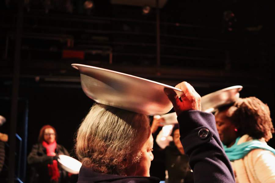 Giulia Lira Ensaio para o filme &quot;A Senhora Dirce&quot;, uma das atrações do Festival Pop Rua