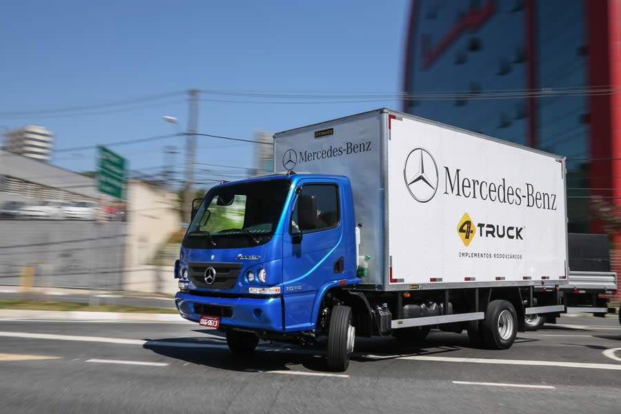Mercedes-Benz leva Accelo com câmbio automatizado para a TranspoSul