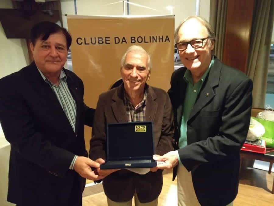 Clube da Bolinha homenageia associado Nilo Moraes