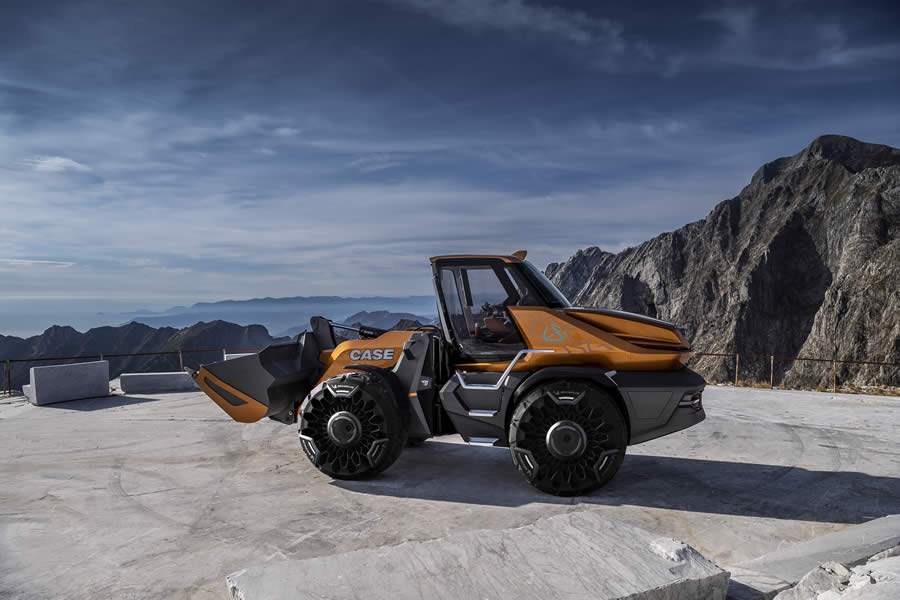 CASE recebe o prêmio Good Design 2019 com a pá carregadeira conceito movida a metano